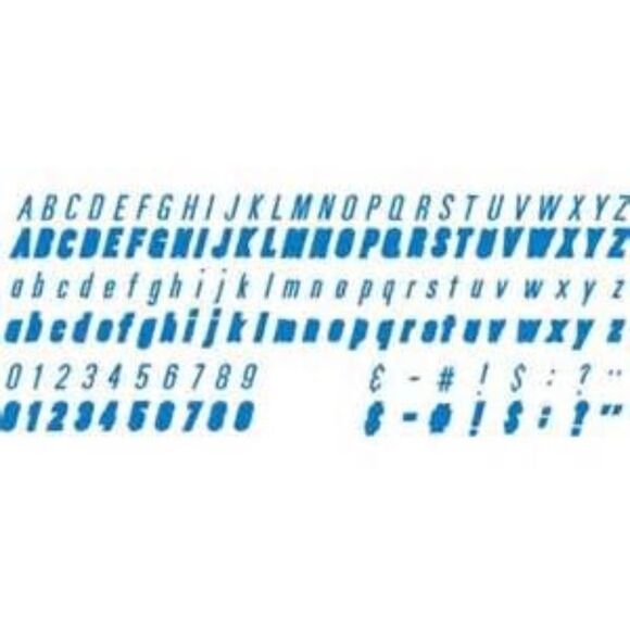 Sizzix Sizzlets Classic Alphabet Set - Picture 1 of 1